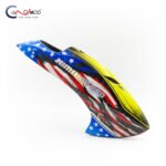 Canomod Airbrushed Fiberglass Canopy for XLPower Nimbus 550 (USA)