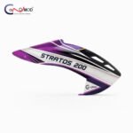 Canomod Airbrushed Lexan Canopy for XLPower Stratos 200 A3 (PURPLE)