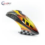 Canomod Airbrushed Fiberglass Canopy for OMPHOBBY M7 (CIRCUIT EMBER)