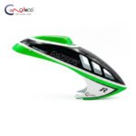 Canomod Airbrushed Fiberglass Canopy for OMPHOBBY M7R (GREEN PHANTOM)