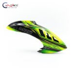 Canomod Airbrushed Fiberglass Canopy for OMPHOBBY M7R (VENOM GREEN)