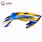 Canomod Airbrused Fiberglass Canopy for Goosky RS7 Ultra (GOLDEN TIDE)