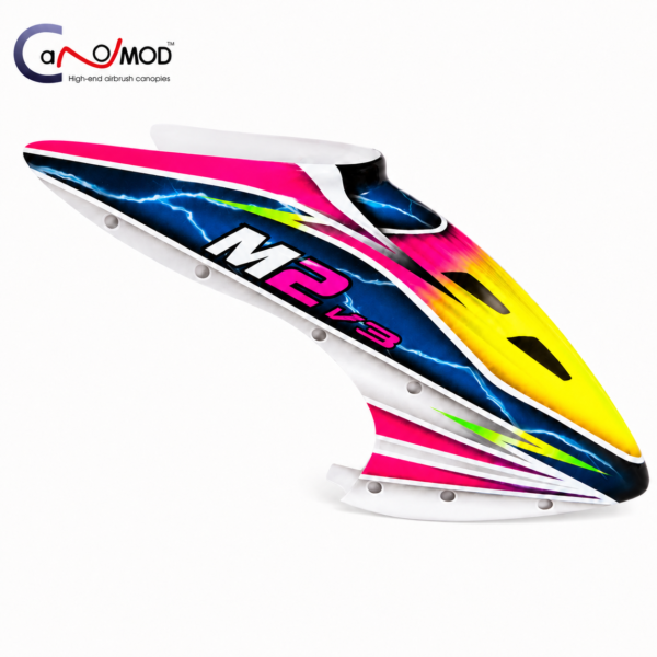 Canomod Airbrushed Fiberglass Canopy for OMP M2 V3 /V3 Pro (RADION)