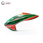 Canomod Airbrushed Lexan Canopy for XLPower Stratos 200 (EMERALD BLAZE) - Image 2