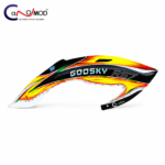 Canomod Airbrushed Fiberglass Canopy for Goosky RS7 Ultra (PHOENIX FLAME)